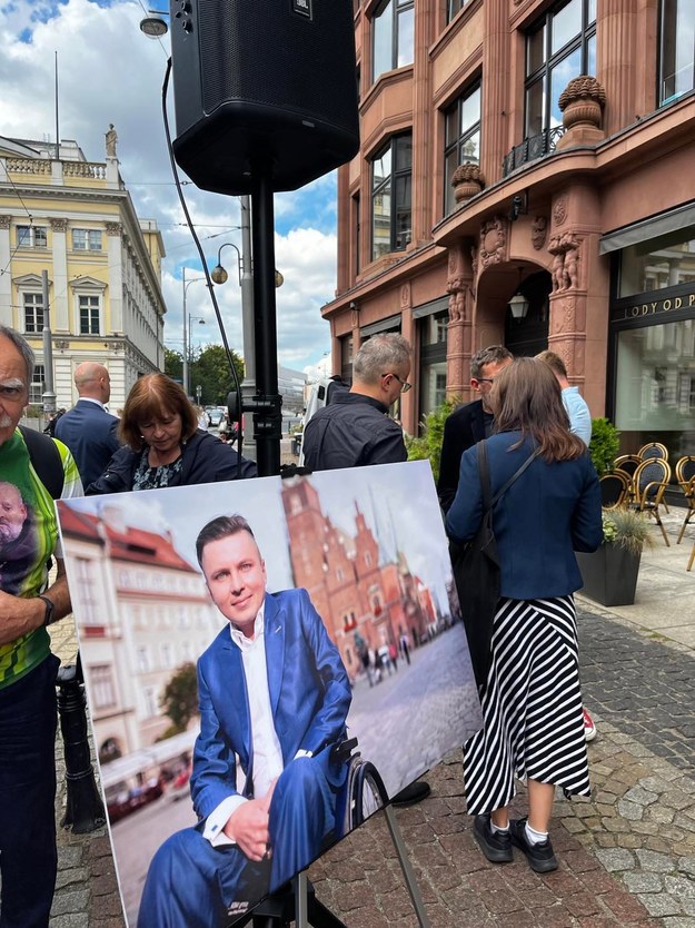 Ceremonia odbyła się w trzecią rocznicę śmierci Bartłomieja Skrzyńskiego. /MPK Wrocław /Materiały prasowe