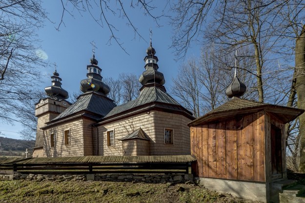 Cerkiew pod wezwaniem Opieki Matki Bożej w Hańczowej /Jerzy Ochoński   /PAP