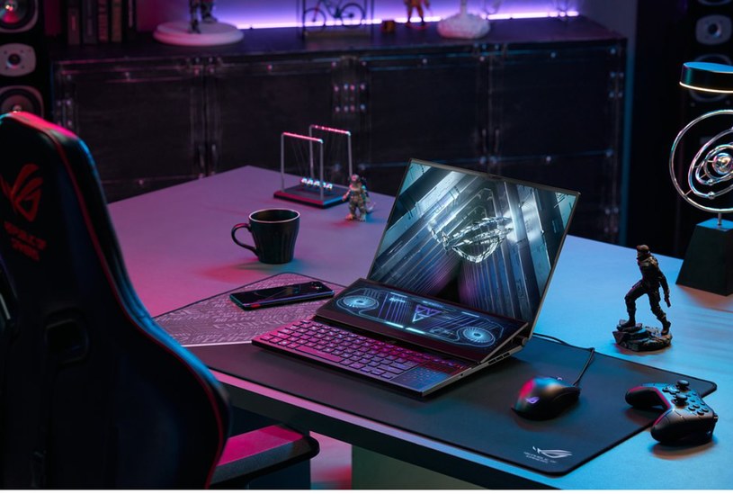 CES 2022: ASUS zaprezentował nowoczesne laptopy dla graczy /materiały prasowe