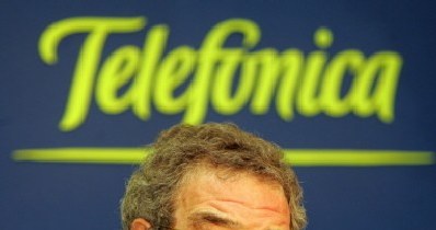 Cesar Alierta, prezes hiszpańskiej spółki Telefonica /AFP