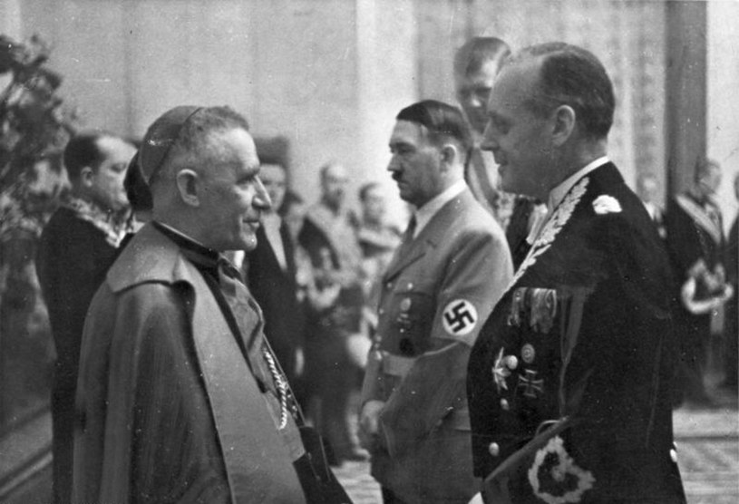 Cesare Orsenigo - współpracownik Piusa XII, wielki zwolennik Hitlera i ideologii faszystowskiej /Wikimedia Commons /materiały prasowe