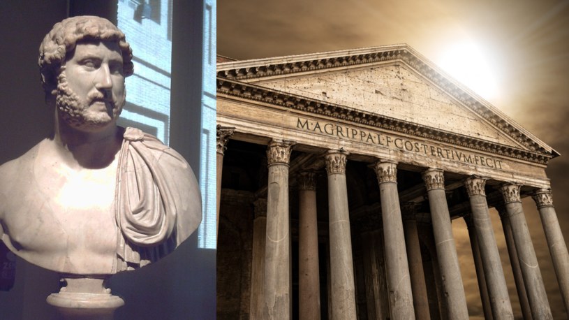 Cesarz Hadrian często korzystał z Panteonu jako miejsca rozstrzygania sporów i wydawania sądów /123RF/PICSEL