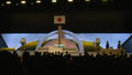 Cesarz i cesarzowa Japonii wzięli udział w ceremonii upamiętniającej tragedię w Fukushimie