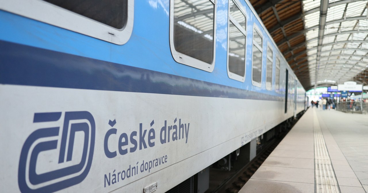 České dráhy współpracują z PKP Intercity. Czeskim pociągiem można wybrać się m.in. z Warszawy do Pragi. /Marcin Rutkiewicz/REPORTER /East News