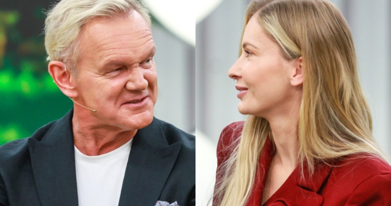 Cezary i Edyta Pazurowie /Gałązka /AKPA