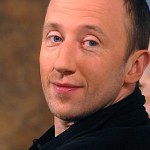 Cezary Kosiński ze szczurami