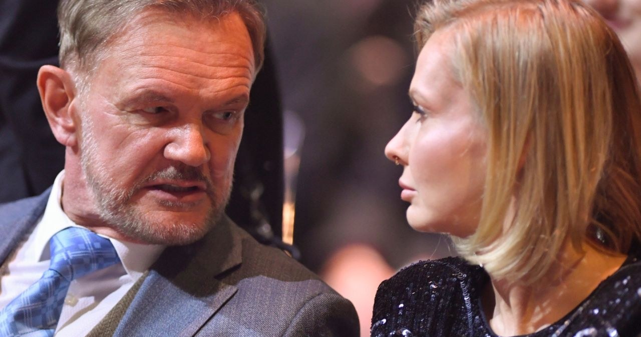Cezary Pazura i Edyta Pazura /Piętka Mieszko /AKPA