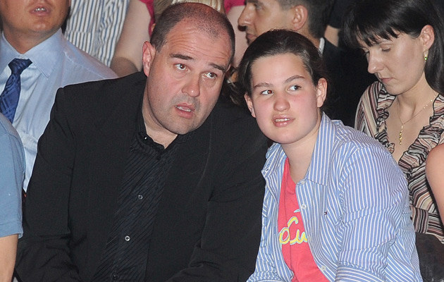 Cezary Żak z córką, fot. Andras Szilagyi &nbsp; /MWMedia