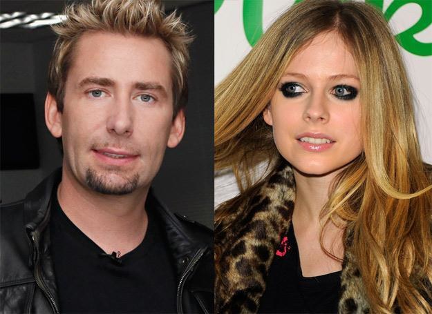 Chad Kroeger (fot. Cindy Ord) i Avril Lavigne (fot. Andrew H. Walker): Niespodziewana para /Getty Images/Flash Press Media