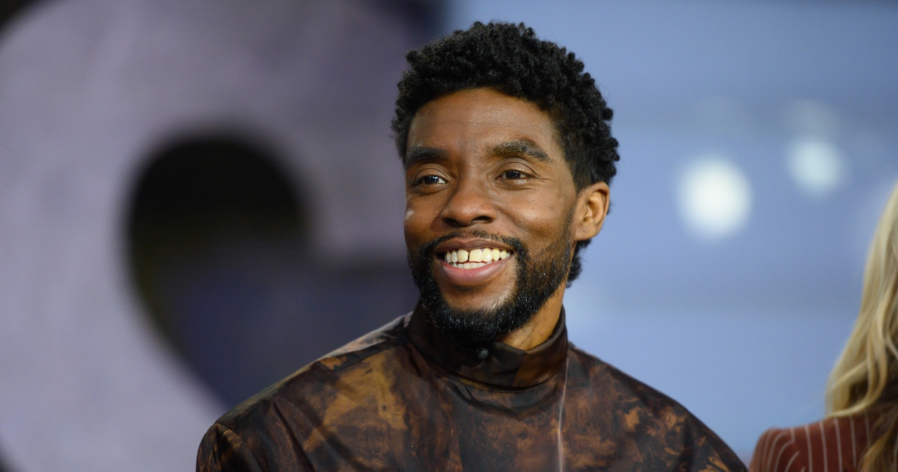 Chadwick Boseman - bohater filmu "Czarna Pantera" /Nathan Congleton /Getty Images