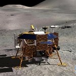 Chang'e 3 na orbicie wokół Księżyca