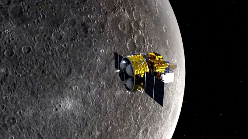 Chang'e 6 to chińska misja na Księżyc, której celem jest ciemna strona Srebrnego Globu. /CNSA, CNTV /materiały prasowe