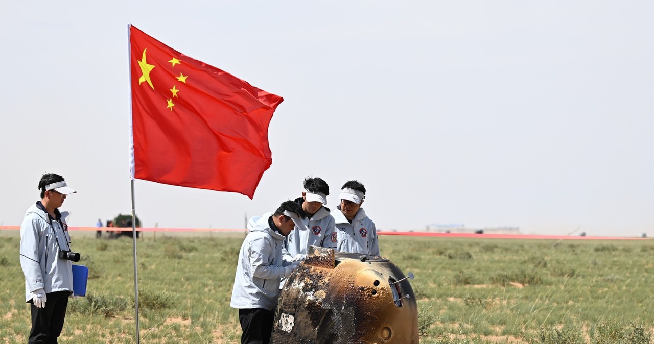 Chang'e 6 to wielki sukces. Chiny sprowadziły próbki z Księżyca na Ziemię. /Lian Zhen/SegerYu /materiał zewnętrzny