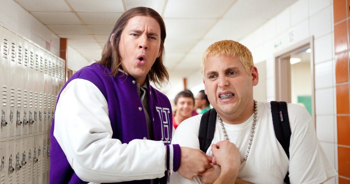 Channing Tatum i Johah Hill w "21 Jump Street" /materiały prasowe