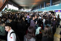Chaos na europejskich lotniskach