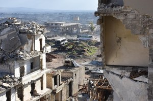 Chaotyczna ewakuacja Aleppo