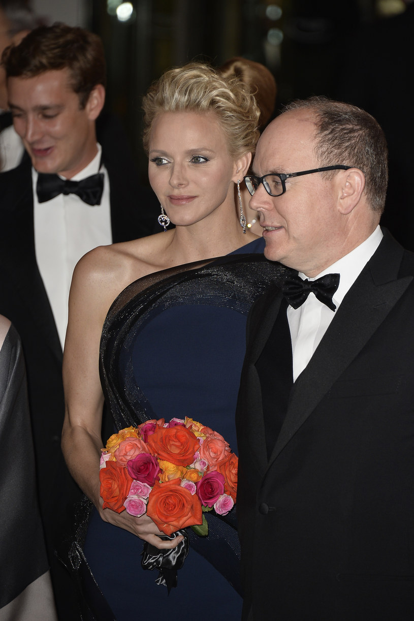 Charlene Wittstock i książę Albert II /Pascal Le Segretain /Getty Images