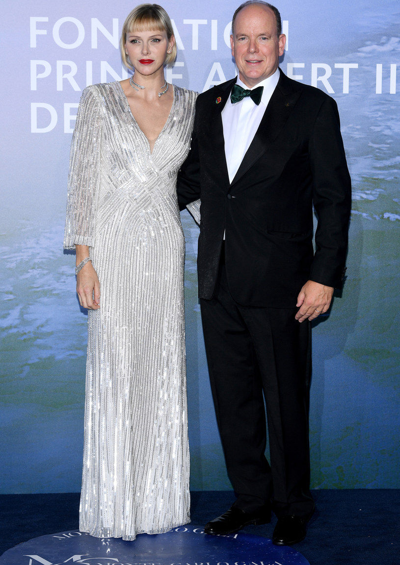 Charlene Wittstock i książę Albert /Pascal LeSegretain /Getty Images