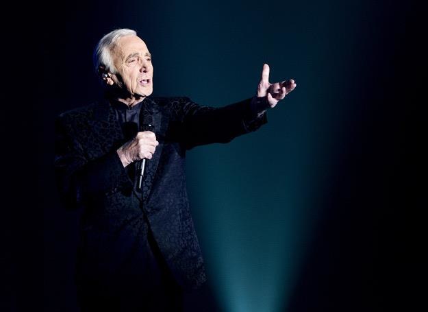 Charles Aznavour zaśpiewa w Łodzi /arch. AFP
