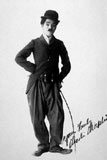 Charles Chaplin w stroju Małego Trampa /