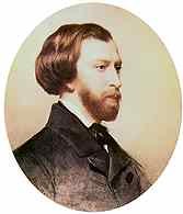 Charles Landelle, Portret Alfreda de Musset, 1855 /Encyklopedia Internautica