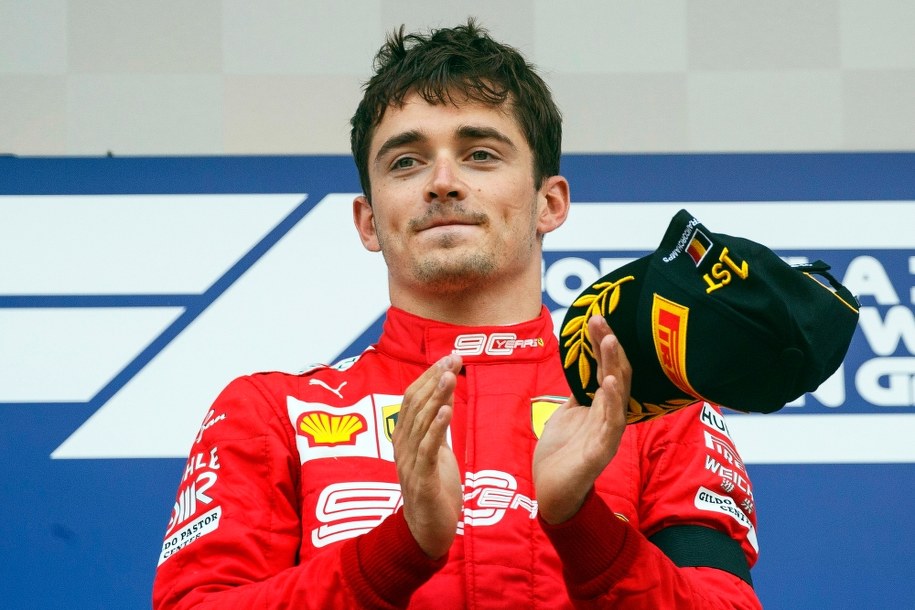 Charles Leclerc /VALDRIN XHEMAJ    /PAP/EPA