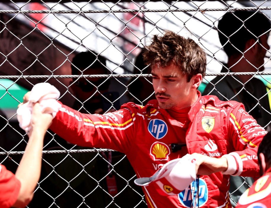 Charles Leclerc /ANNA SZILAGYI /PAP/EPA