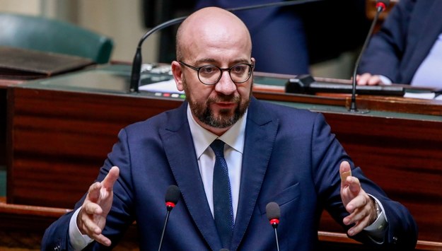 Charles Michel /STEPHANIE LECOCQ  /PAP/EPA