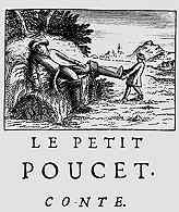 Charles Perrault, ilustracja z Petit Poucet, 1697 /Encyklopedia Internautica