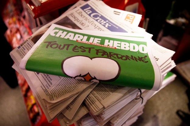 "Charlie Hebdo" /YOAN VALAT  /PAP/EPA