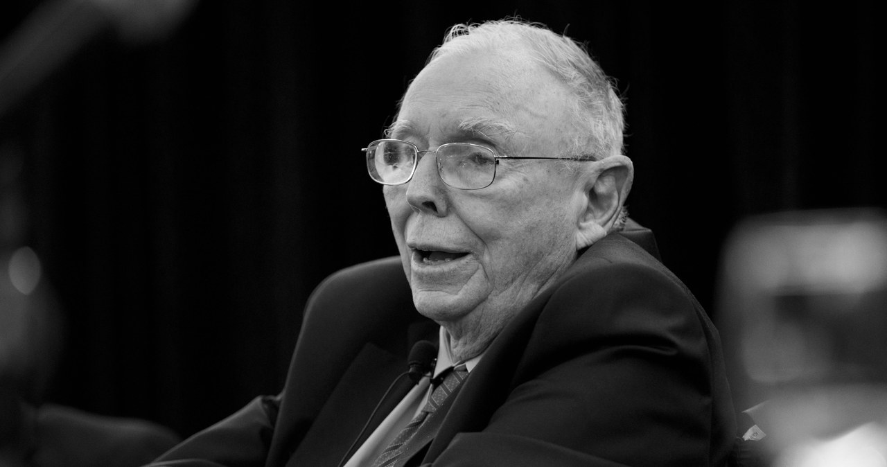 Charlie Munger zmarł w wieku 99 lat /Patrick T. Fallon/Bloomberg /Getty Images