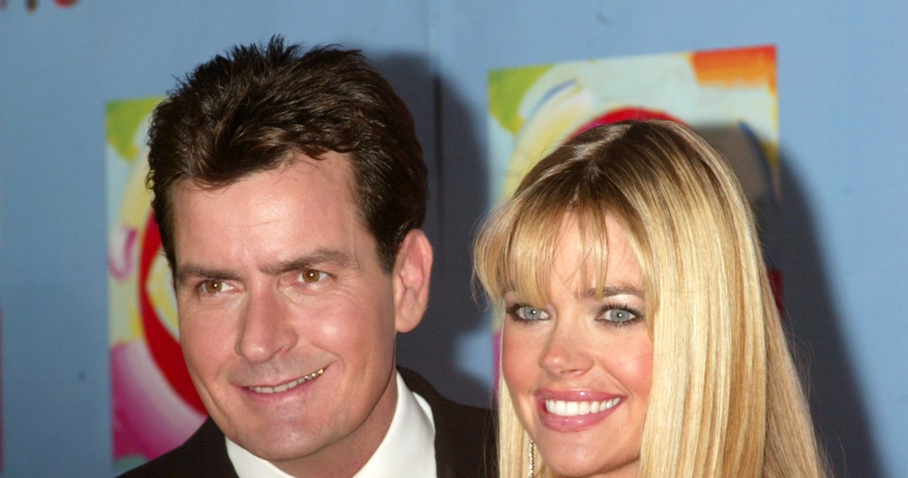 Charlie Sheen i Denise Richards w 2003 roku /Jim Spellman/WireImage /Getty Images