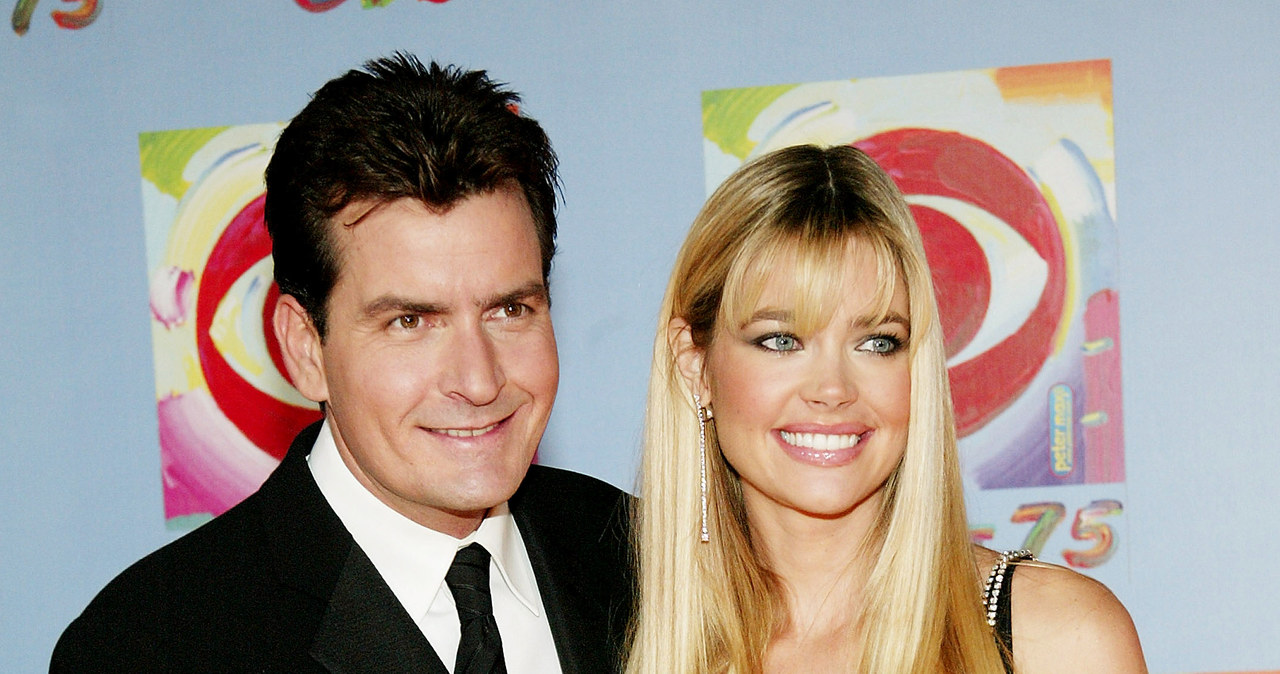 Charlie Sheen i Denise Richards /Evan Agostini /Getty Images