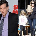 Charlie Sheen na prośbę nowej kochanki wyrzucił córki i ich matkę z domu 