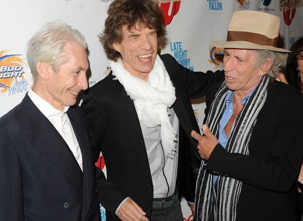 Charlie Watts, Mick Jagger i Keith Richards debatują o przyszłości Stonesów - fot. Stephen Lovekin /Getty Images/Flash Press Media
