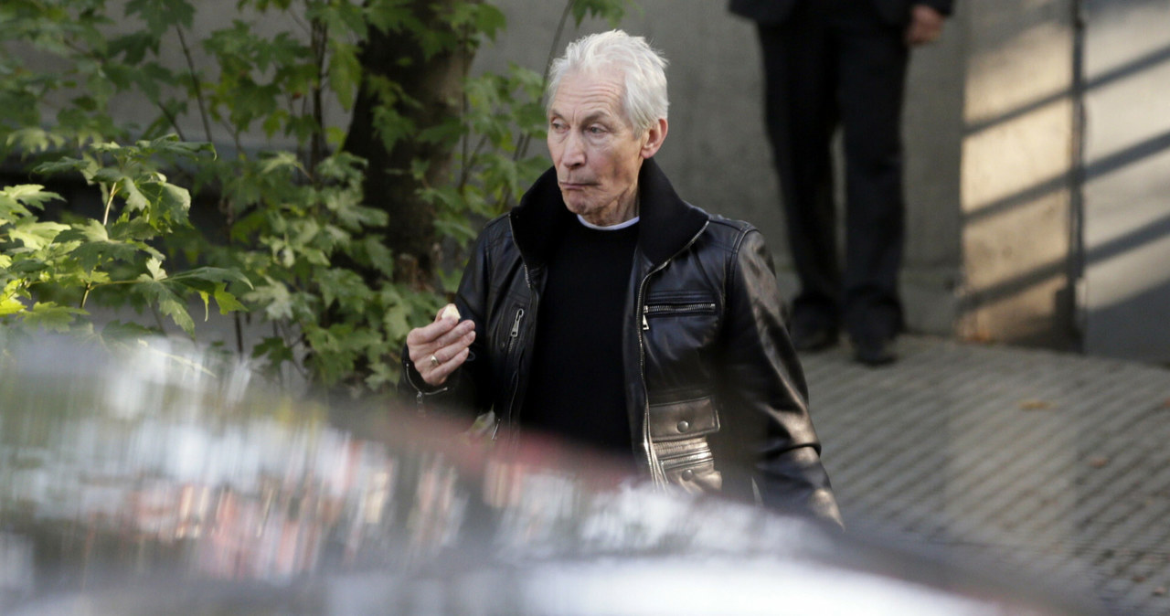 Charlie Watts w Paryżu /AFP/EAST NEWS /East News