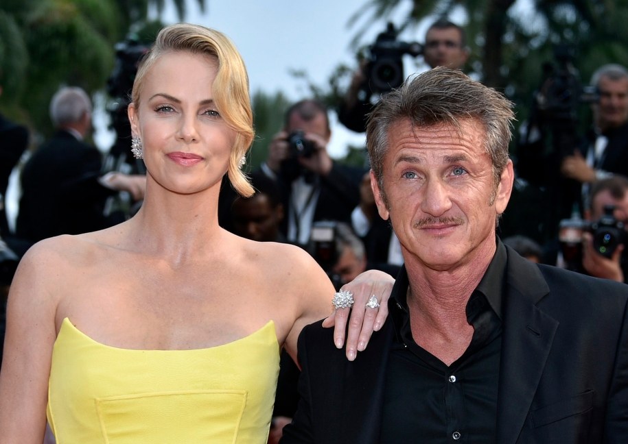 Charlize Theron i Sean Penn /FRANCK ROBICHON /PAP/EPA