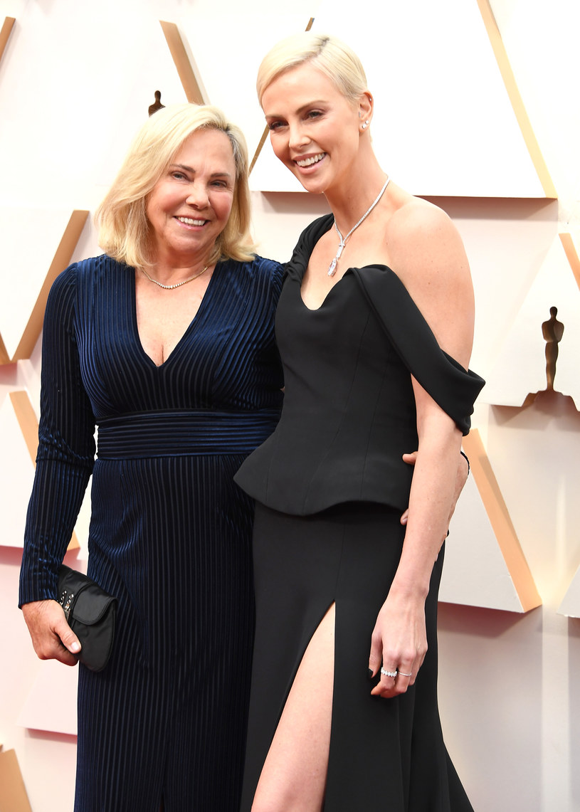 Charlize Theron przyszła na Oscary z mamą Gerdą Jacobą Alettą Maritz /Steve Granitz/WireImage /Getty Images