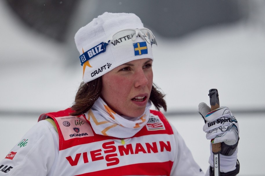 Charlotte Kalla /PAP/Maciej Kulczyński  /PAP