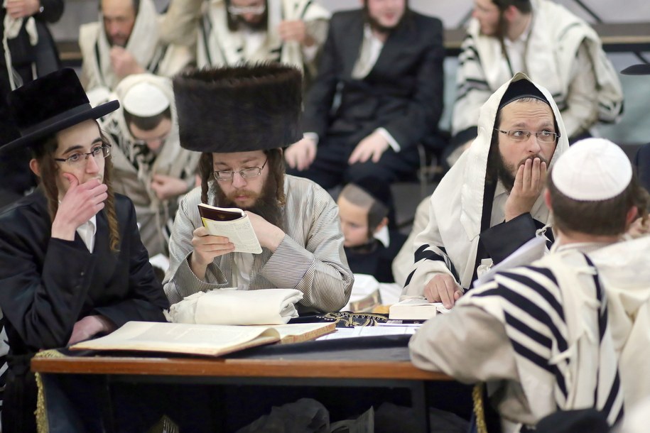 Chasydzi w Lelowie na zdjęciu ilustracyjnym /Waldemar Deska /PAP