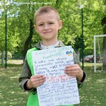 "Chcę grać w piłkę w Mariupolu". Wzruszający list 6-latka do Borisa Johnsona