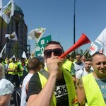 "Chcemy dymisji ministra energii". Górnicy protestują w Warszawie