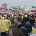 „Chcemy zmiany rządu”. Protest Irańczyków w Warszawie