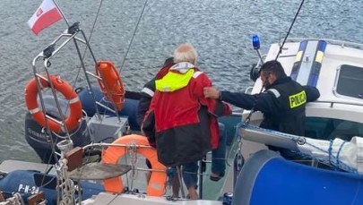 Chciał płynąć do Danii. Znalazł się przy granicy z Rosją  