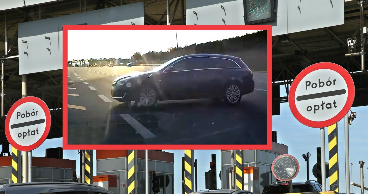 Chciał uniknąć płacenia na autostradzie. Niemal doprowadził do tragedii /Damian Klamka/East News /East News