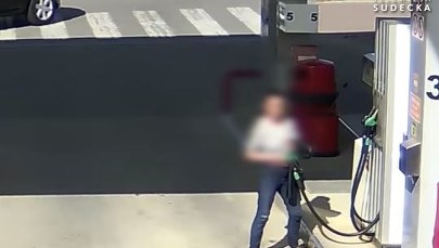 Chciała podpalić stację benzynową. Usłyszała zarzuty