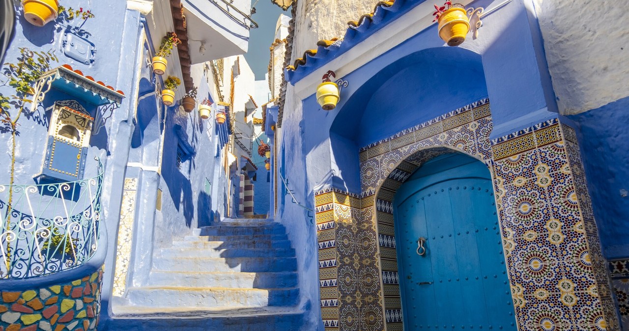 Chefchaouen to jedna z największych atrakcji Maroka. /East News