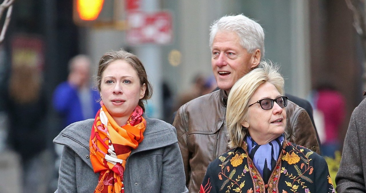 Chelsea Clinton, Bill Clinton, Hillary Clinton /East News