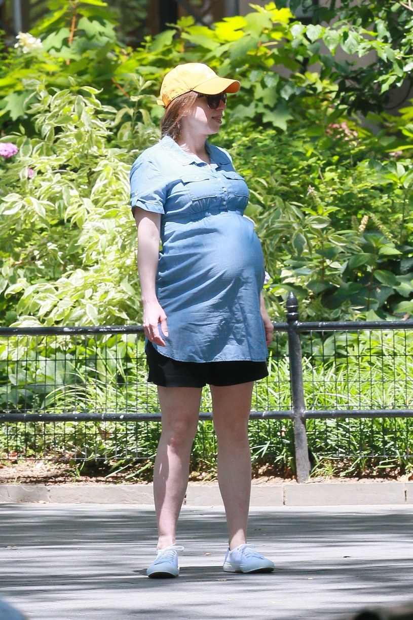 Chelsea Clinton w zaawansowanej ciąży /Agencja FORUM