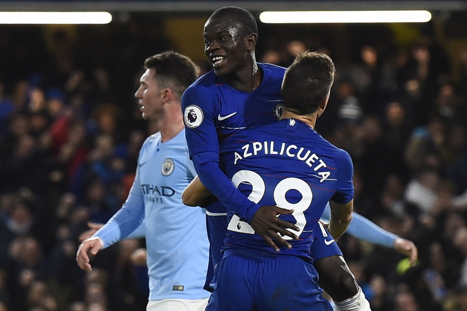 Chelsea jako pierwsza drużyna w tym sezonie pokonała Manchester City /WILL OLIVER  /PAP/EPA